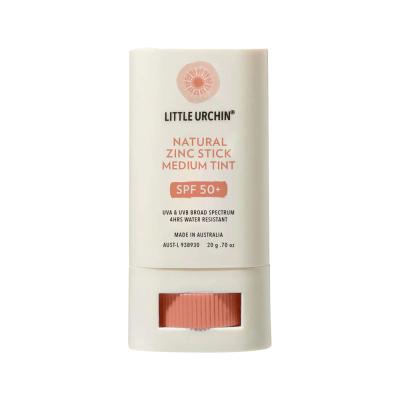 Little Urchin Natural Sunscreen Zinc Stick Medium Tint SPF 50 + 20g